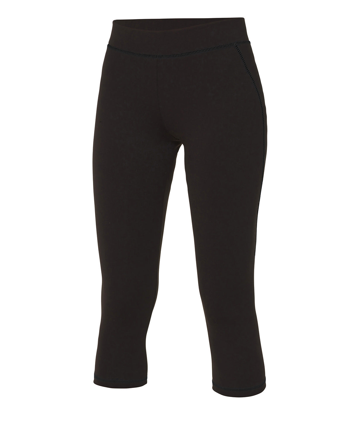 Tryck din logga på Leggings från AWDis Just Cool - Anpassa Dam: Cool capri i färgen Svart för företag, föreningar och privatpersoner