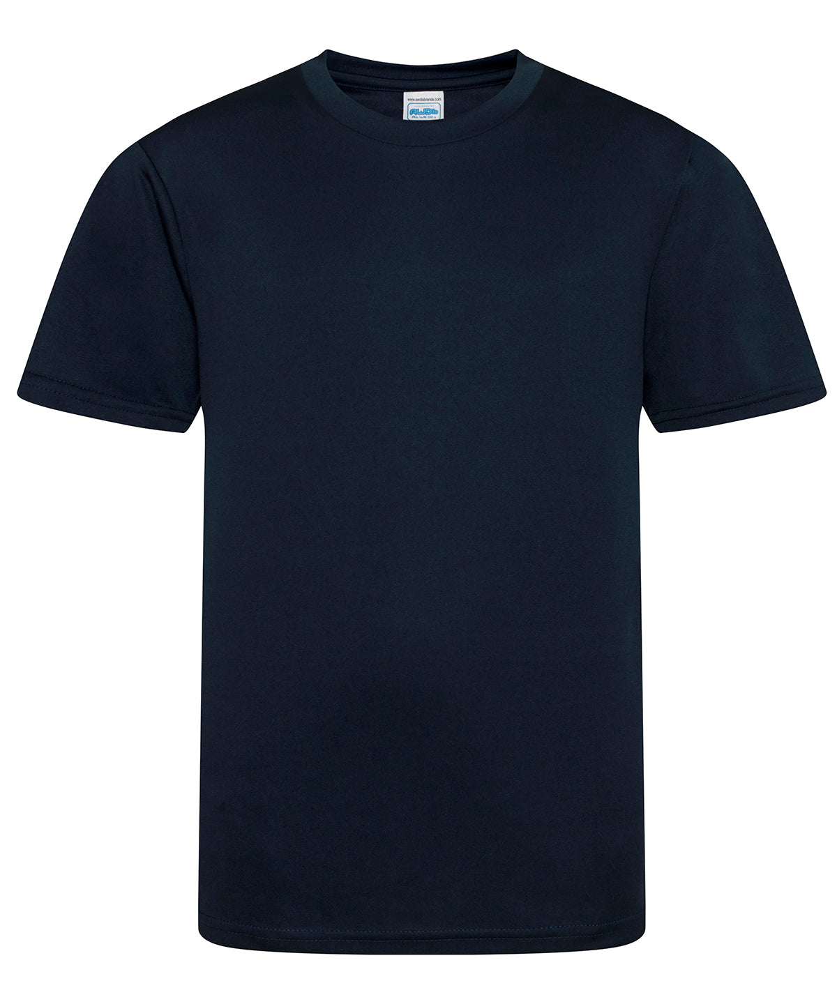 Tryck din logga på T-shirts från AWDis Just Cool - Anpassa Kids Cool Smooth T-Shirt i färgen Marinblå för företag, föreningar och privatpersoner