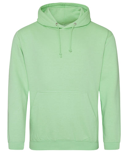 Tryck din logga på Hoodies från AWDis Just Hoods - Anpassa AWDis Just Hoods - College Hoodie i färgen Ljusgrön för företag, föreningar och privatpersoner