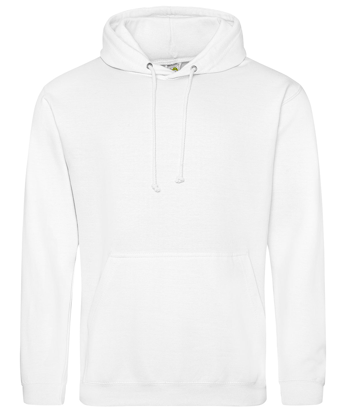 Tryck din logga på Hoodies från AWDis Just Hoods - Anpassa AWDis Just Hoods - College Hoodie i färgen Vit för företag, föreningar och privatpersoner