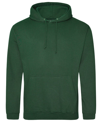 Tryck din logga på Hoodies från AWDis Just Hoods - Anpassa AWDis Just Hoods - College Hoodie i färgen Djup grön för företag, föreningar och privatpersoner