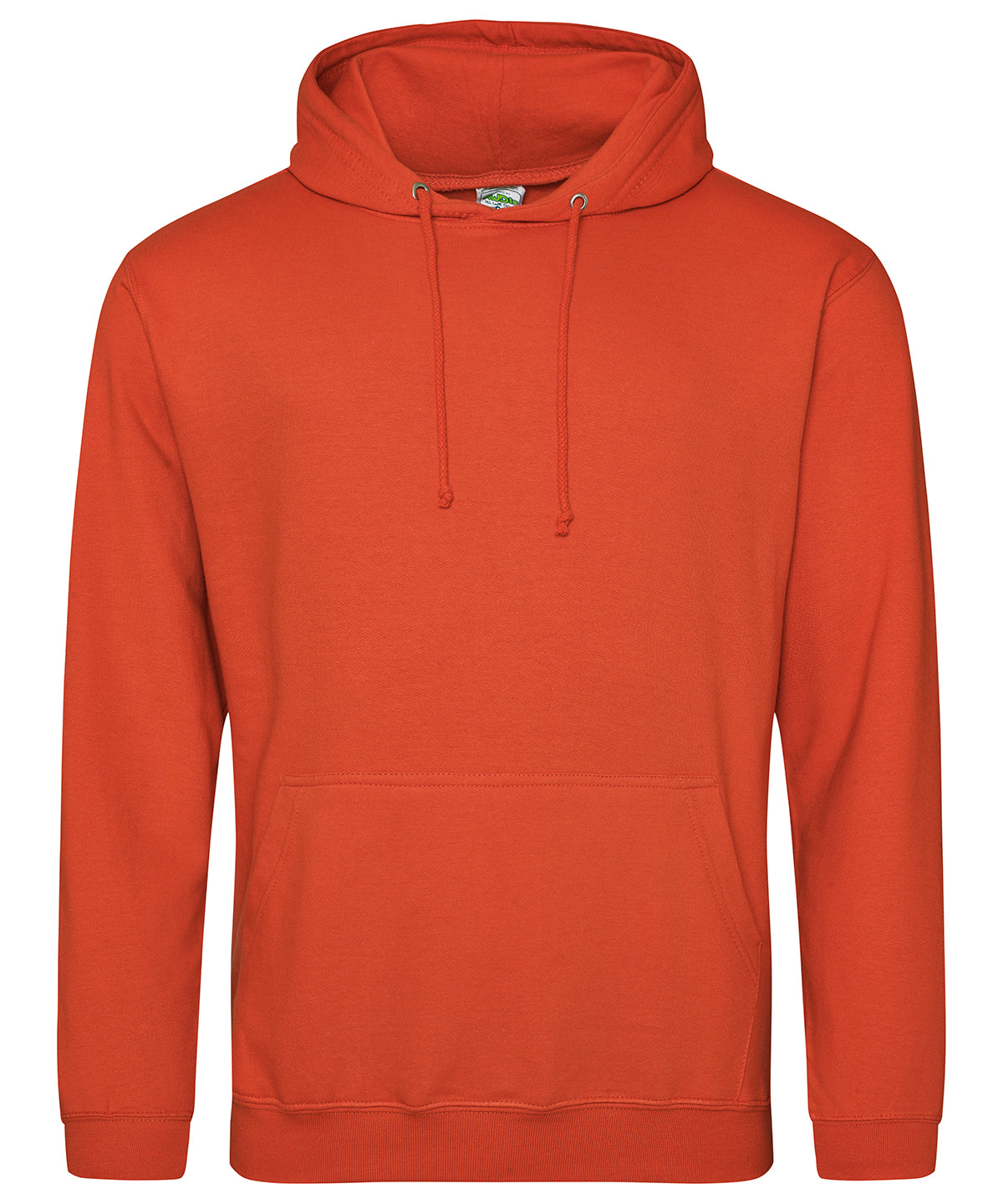 Tryck din logga på Hoodies från AWDis Just Hoods - Anpassa AWDis Just Hoods - College Hoodie i färgen Mörk orange för företag, föreningar och privatpersoner