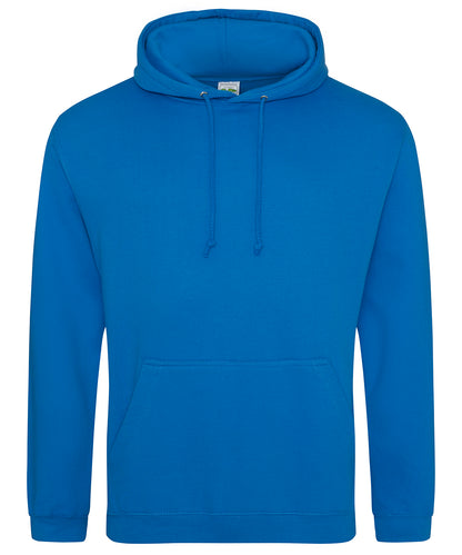 Tryck din logga på Hoodies från AWDis Just Hoods - Anpassa AWDis Just Hoods - College Hoodie i färgen Safir för företag, föreningar och privatpersoner