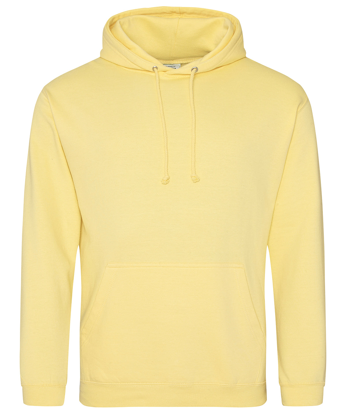 Tryck din logga på Hoodies från AWDis Just Hoods - Anpassa AWDis Just Hoods - College Hoodie i färgen Ljusgul för företag, föreningar och privatpersoner