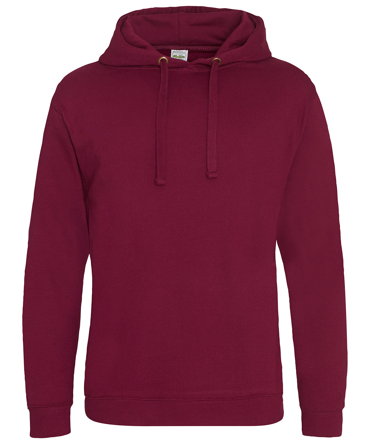Tryck din logga på Hoodies från AWDis Just Hoods - Anpassa AWDis Just Hoods - Hoodie med episkt tryck i färgen Burgundy för företag, föreningar och privatpersoner