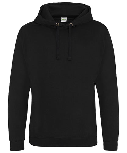 Tryck din logga på Hoodies från AWDis Just Hoods - Anpassa AWDis Just Hoods - Hoodie med episkt tryck i färgen Svart för företag, föreningar och privatpersoner