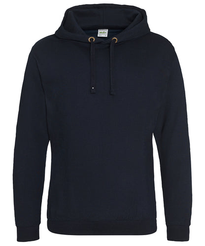 Tryck din logga på Hoodies från AWDis Just Hoods - Anpassa AWDis Just Hoods - Hoodie med episkt tryck i färgen Marinblå för företag, föreningar och privatpersoner