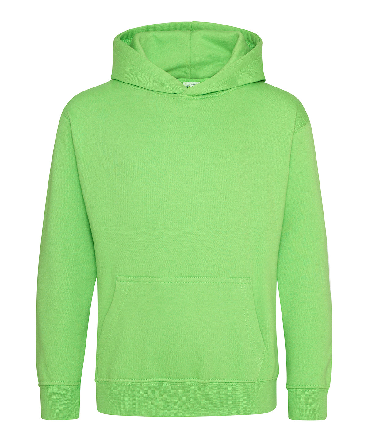 Tryck din logga på Hoodies från AWDis Just Hoods - Anpassa AWDis Just Hoods - Hoodie för barn i färgen Lime för företag, föreningar och privatpersoner