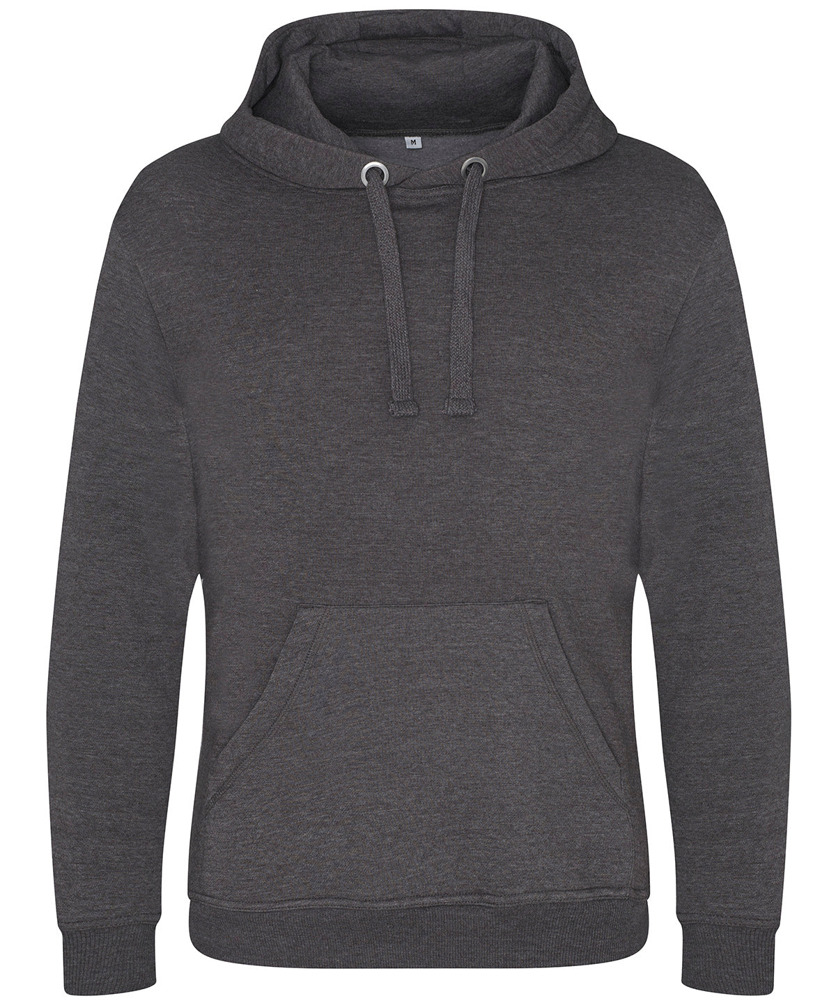 Tryck din logga på Hoodies från AWDis Just Hoods - Anpassa AWDis Just Hoods - Kraftig Hoodie i färgen Mörkgrå för företag, föreningar och privatpersoner