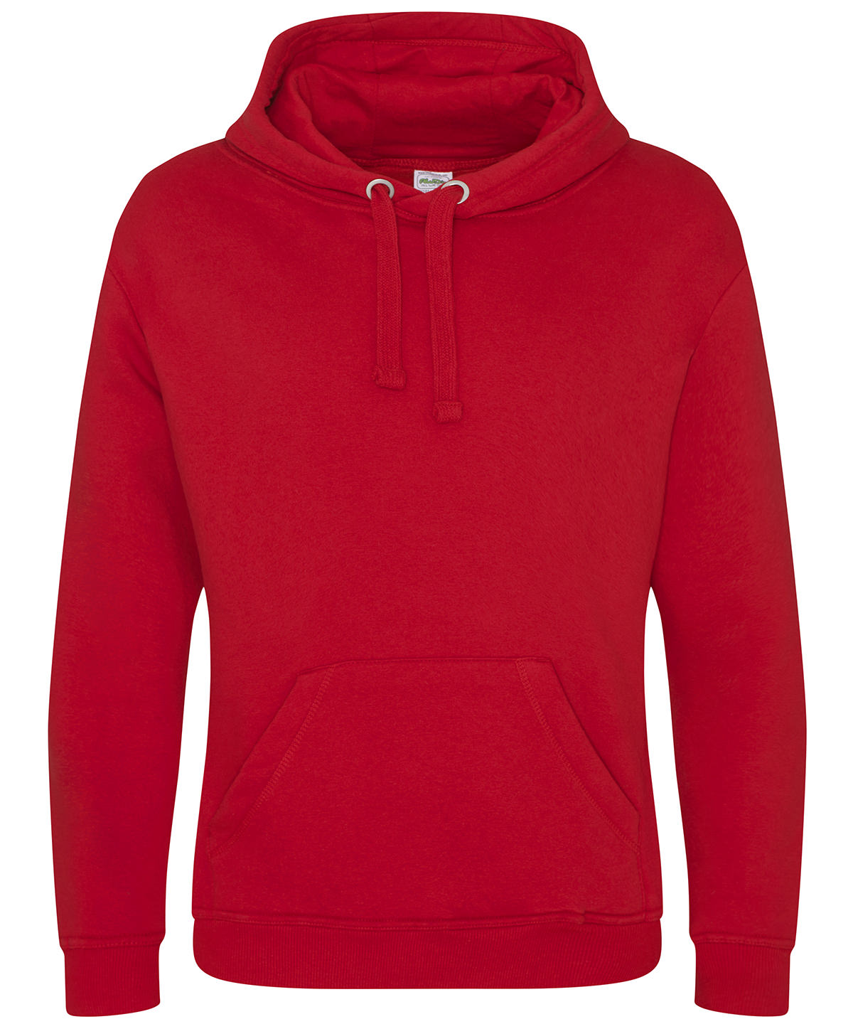 Tryck din logga på Hoodies från AWDis Just Hoods - Anpassa AWDis Just Hoods - Kraftig Hoodie i färgen Mellan röd för företag, föreningar och privatpersoner