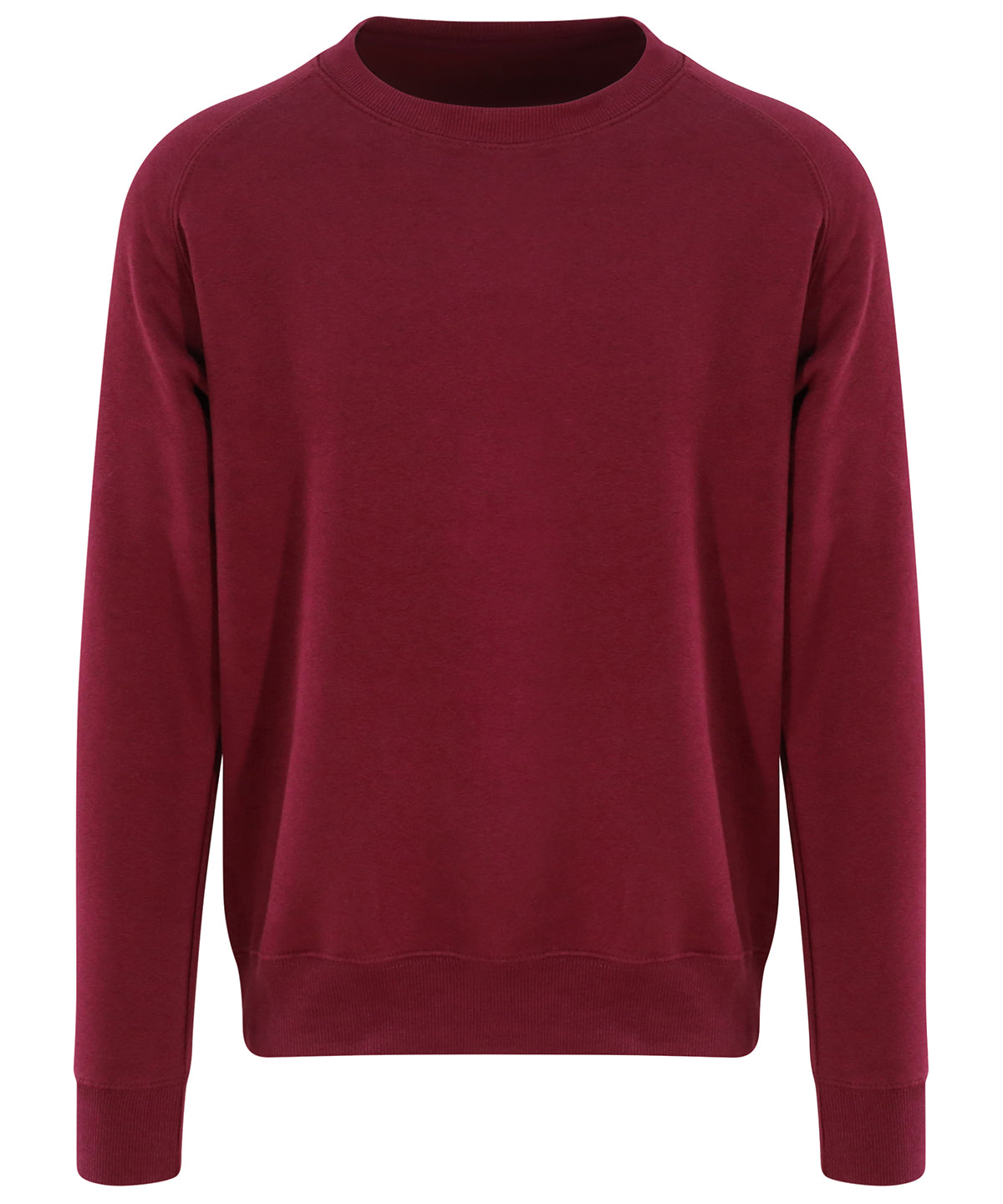Tryck din logga på Sweatshirts från AWDis Just Hoods - Anpassa AWDis - Sweatshirt i Tungvikt För Akademiker i färgen Burgundy för företag, föreningar och privatpersoner