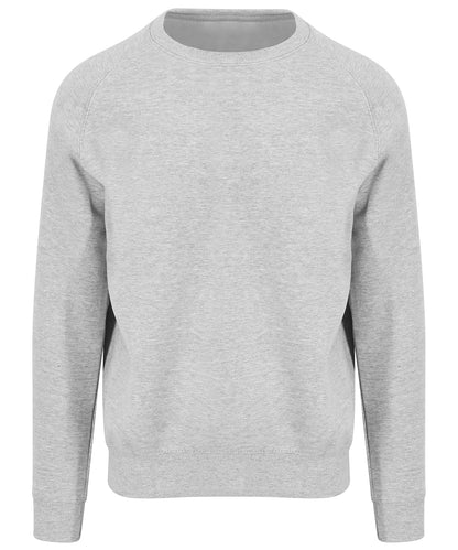 Tryck din logga på Sweatshirts från AWDis Just Hoods - Anpassa AWDis - Sweatshirt i Tungvikt För Akademiker i färgen Ljunggrå för företag, föreningar och privatpersoner