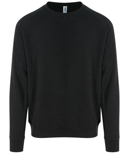 Tryck din logga på Sweatshirts från AWDis Just Hoods - Anpassa AWDis - Sweatshirt i Tungvikt För Akademiker i färgen Svart för företag, föreningar och privatpersoner