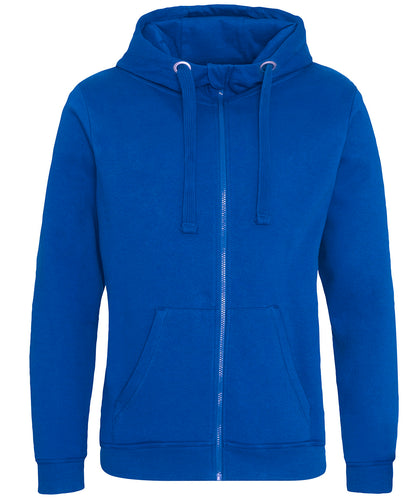 Tryck din logga på Hoodies från AWDis Just Hoods - Anpassa AWDis Just Hoods - Tungvikts Zoodie i färgen Royal för företag, föreningar och privatpersoner