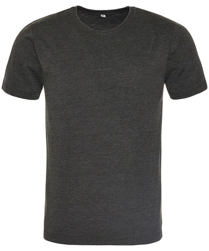 Tryck din logga på T-shirts från AWDis Just T's - Anpassa Washed T i färgen Svart för företag, föreningar och privatpersoner