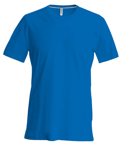 Tryck din logga på T-shirts från Kariban - Anpassa Short Sleeve Crew Neck T-shirt - Herr i färgen Royal för företag, föreningar och privatpersoner