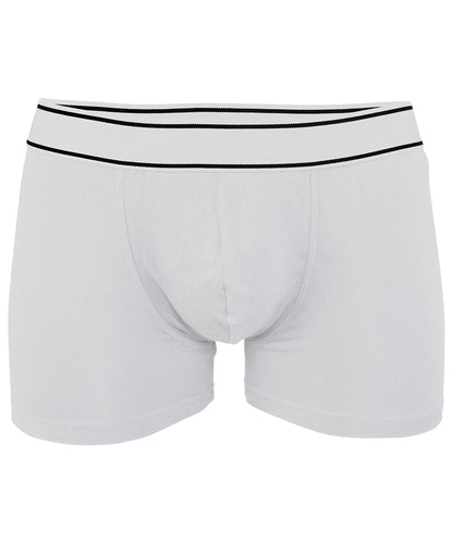 Tryck din logga på Boxershorts från Kariban - Anpassa Boxershorts i färgen Vit för företag, föreningar och privatpersoner