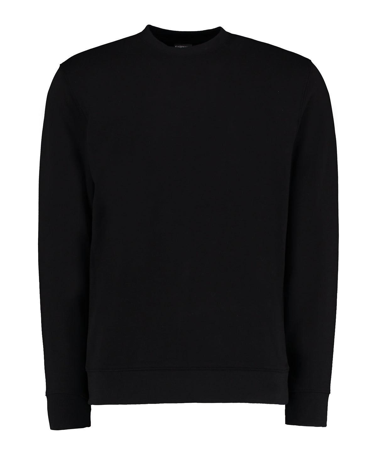 Tryck din logga på Sweatshirts från Kustom Kit - Anpassa Kustom Kit - Klassic Sweatshirt Superwash 60C Långärmad i färgen Svart för företag, föreningar och privatpersoner