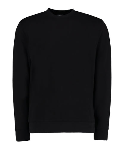 Tryck din logga på Sweatshirts från Kustom Kit - Anpassa Kustom Kit - Klassic Sweatshirt Superwash 60C Långärmad i färgen Svart för företag, föreningar och privatpersoner