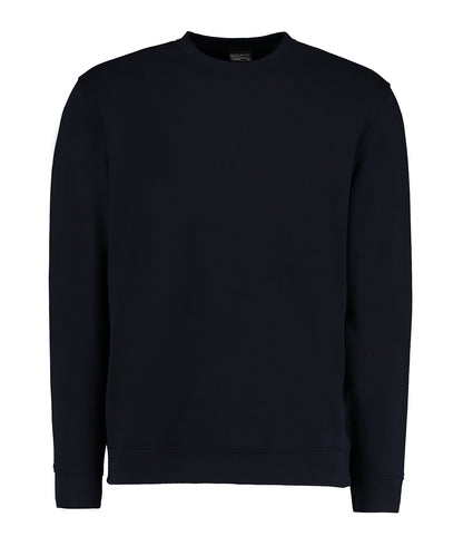 Tryck din logga på Sweatshirts från Kustom Kit - Anpassa Kustom Kit - Klassic Sweatshirt Superwash 60C Långärmad i färgen Marinblå för företag, föreningar och privatpersoner