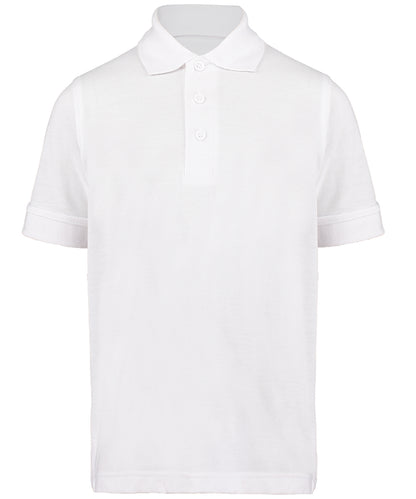 Tryck din logga på Piké från Kustom Kit - Anpassa Klassisk Piké barn med Superwash 60C i färgen Vit för företag, föreningar och privatpersoner