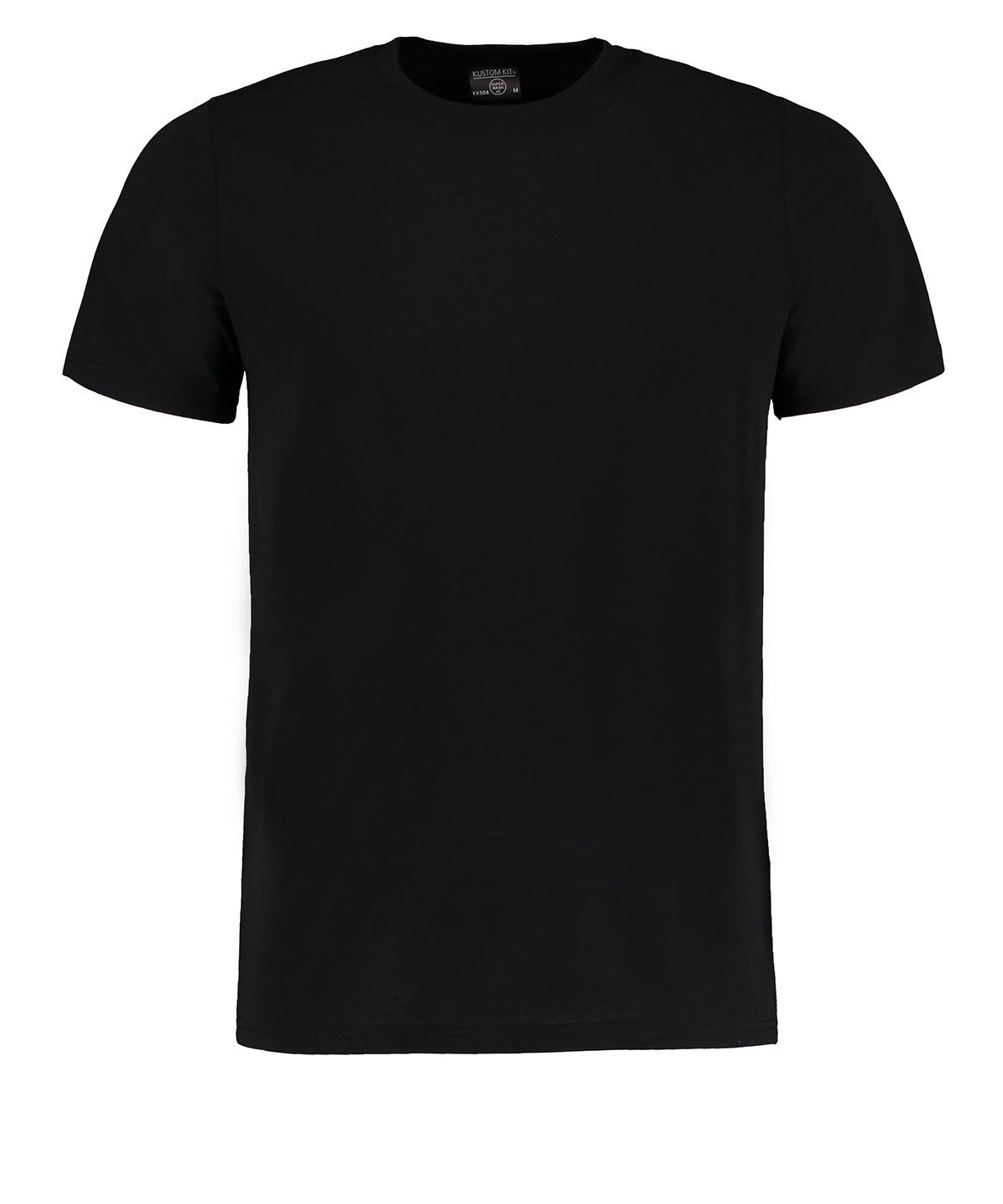 Tryck din logga på T-shirts från Kustom Kit - Anpassa Superwash 60 T‑Shirt - Herr i färgen Svart för företag, föreningar och privatpersoner