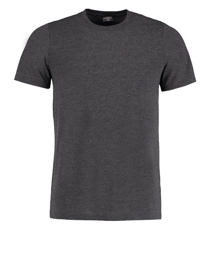 Tryck din logga på T-shirts från Kustom Kit - Anpassa Superwash 60 T‑Shirt - Herr i färgen Mörkgrå för företag, föreningar och privatpersoner