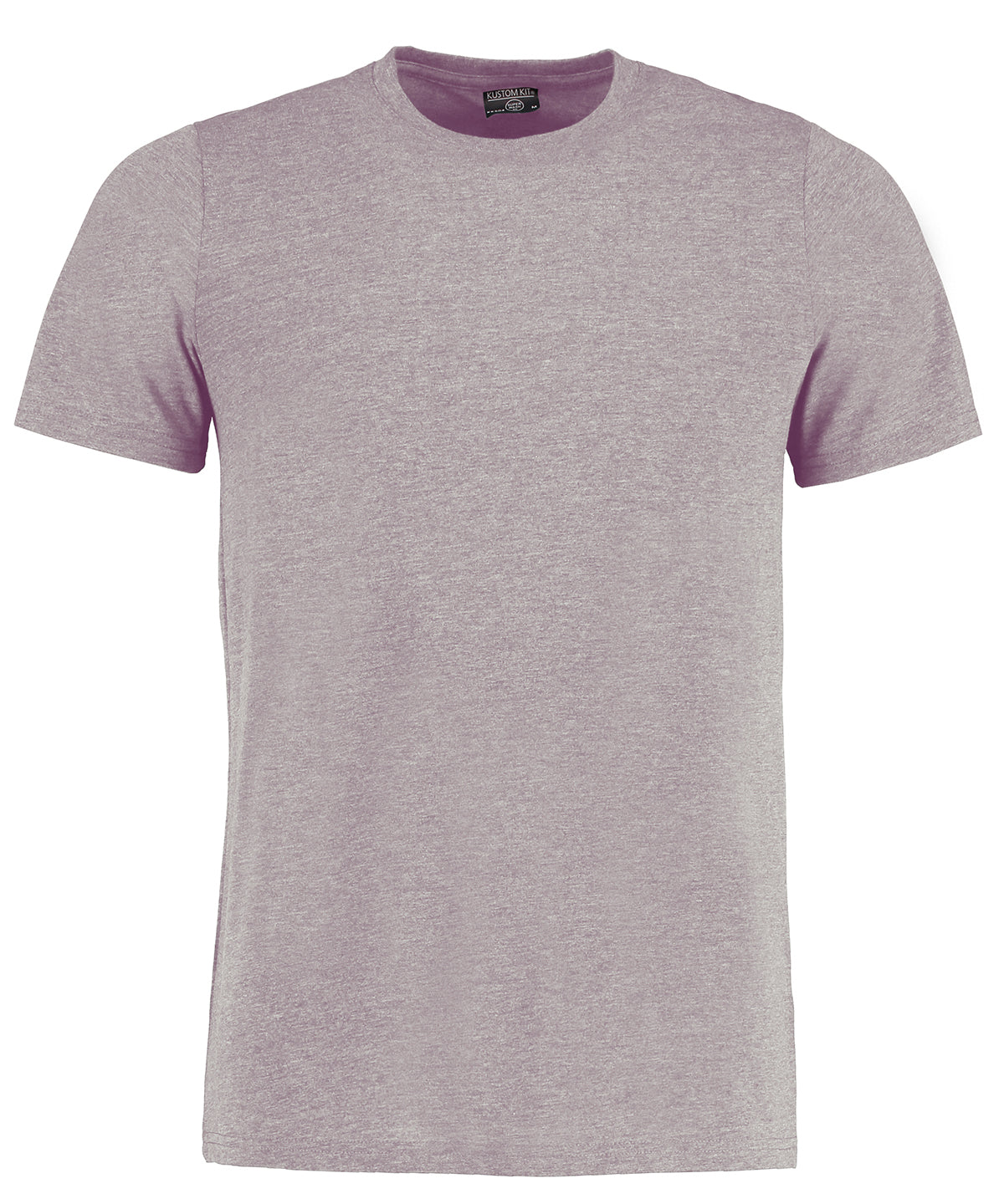 Tryck din logga på T-shirts från Kustom Kit - Anpassa Superwash 60 T‑Shirt - Herr i färgen Ljusgrå för företag, föreningar och privatpersoner
