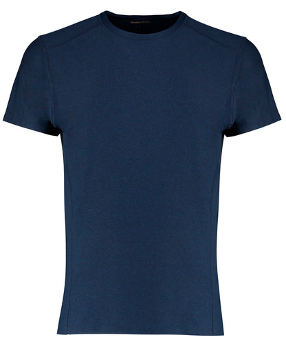 Tryck din logga på T-shirts från GameGear - Anpassa Gamegear Compact Stretch T-Shirt i färgen Marinblå XL för företag, föreningar och privatpersoner