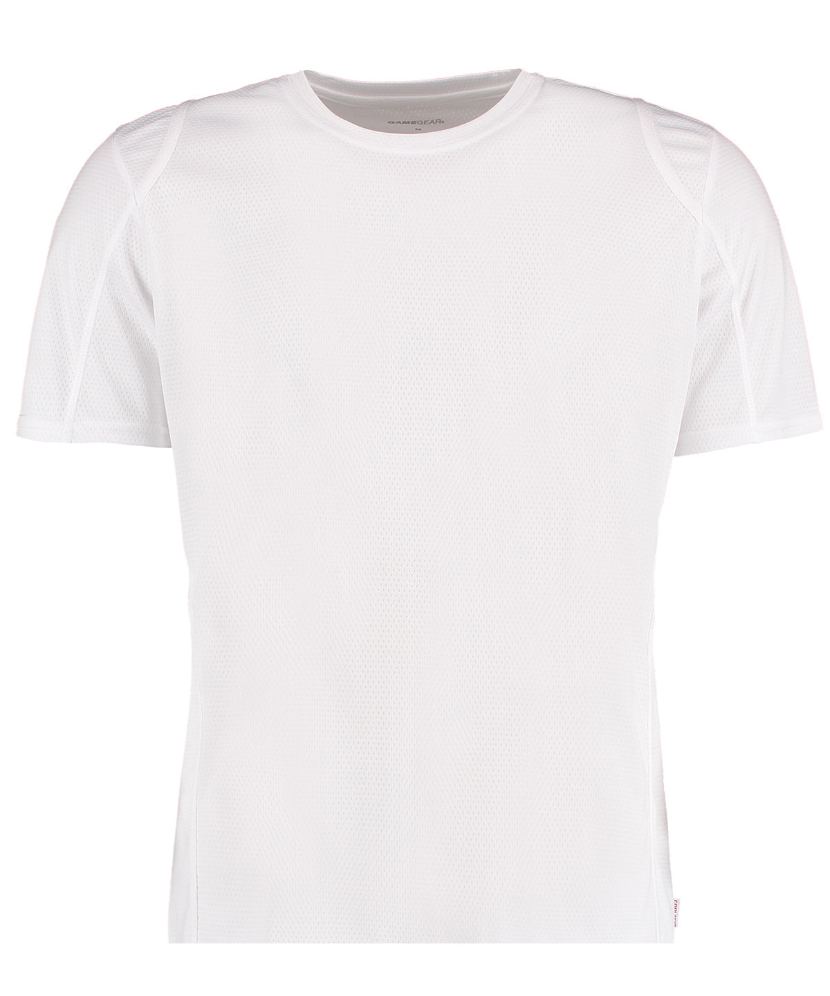 Tryck din logga på T-shirts från Kustom Kit - Anpassa Gamegear Cooltex T-shirt -Herr i färgen Vit XL för företag, föreningar och privatpersoner