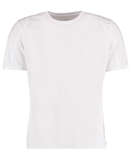 Tryck din logga på T-shirts från Kustom Kit - Anpassa Gamegear Cooltex T-shirt -Herr i färgen Vit XL för företag, föreningar och privatpersoner