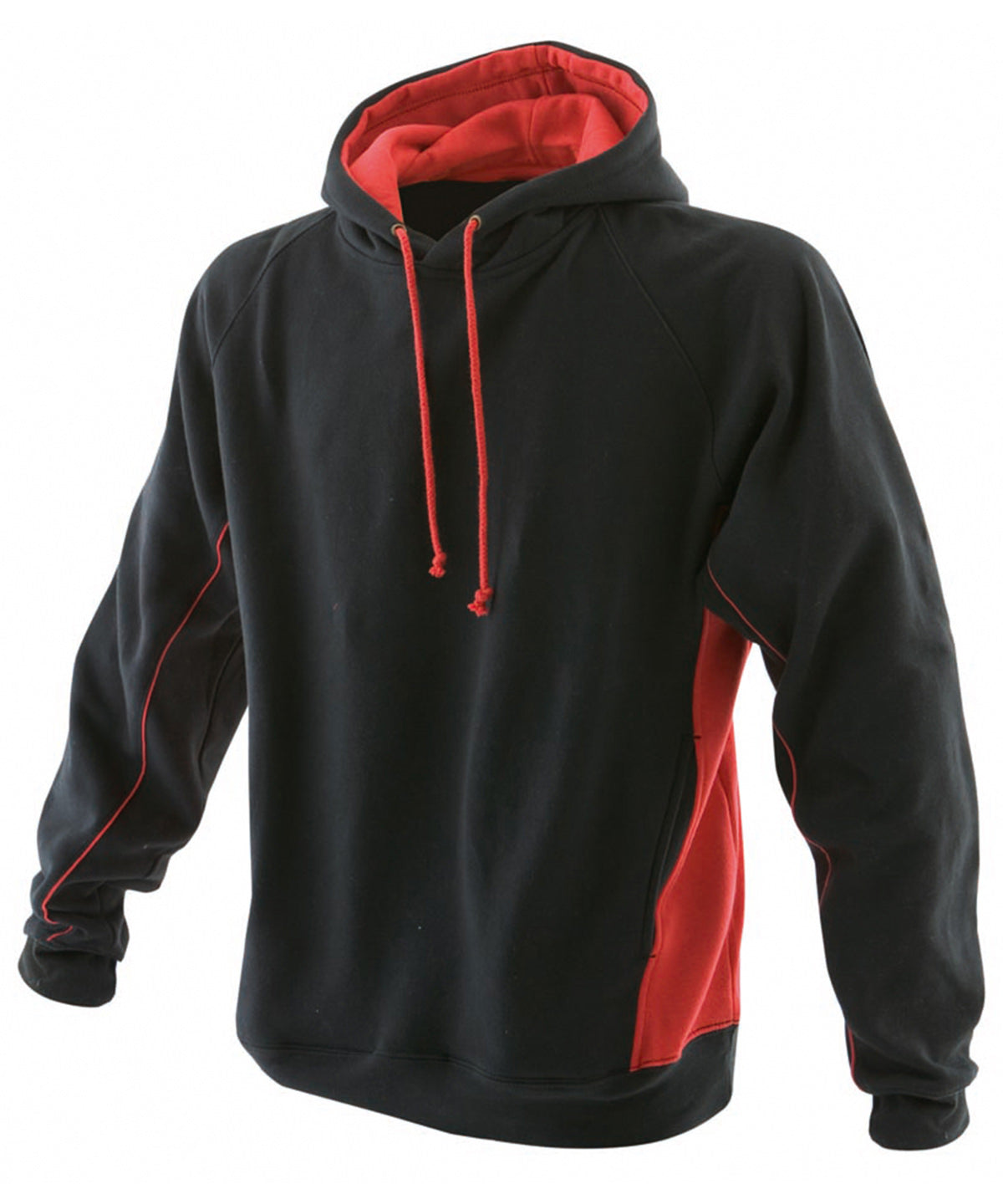 Tryck din logga på Hoodies från Finden & Hales - Anpassa Finden & Hales - Luvtröja med Dragkedja i färgen Svart för företag, föreningar och privatpersoner