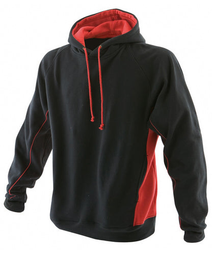 Tryck din logga på Hoodies från Finden & Hales - Anpassa Finden & Hales - Luvtröja med Dragkedja i färgen Svart för företag, föreningar och privatpersoner