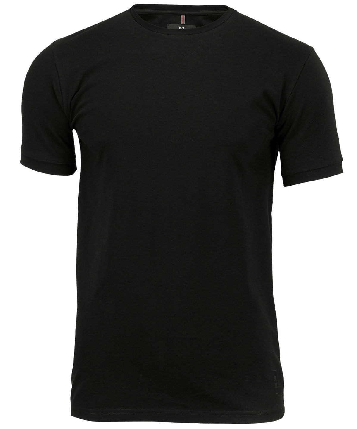Tryck din logga på T-shirts från Nimbus - Anpassa Danbury – the piqué t-shirt -Herr i färgen Svart för företag, föreningar och privatpersoner
