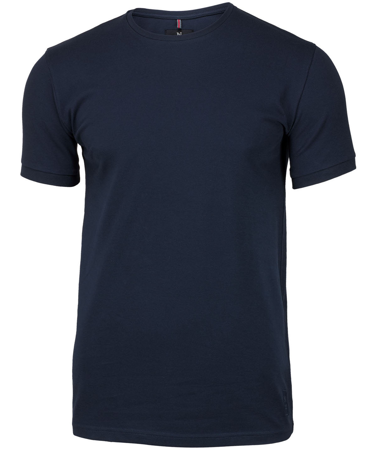 Tryck din logga på T-shirts från Nimbus - Anpassa Danbury – the piqué t-shirt -Herr i färgen Marinblå för företag, föreningar och privatpersoner