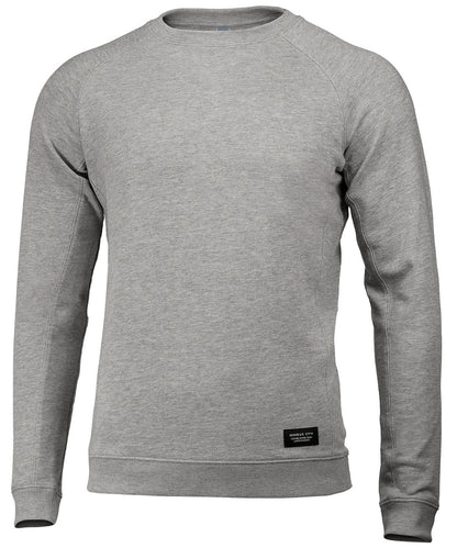 Tryck din logga på Sweatshirts från Nimbus - Anpassa Nimbus - Newport Lyxig Lättvikts Crewneck i färgen Ljunggrå för företag, föreningar och privatpersoner