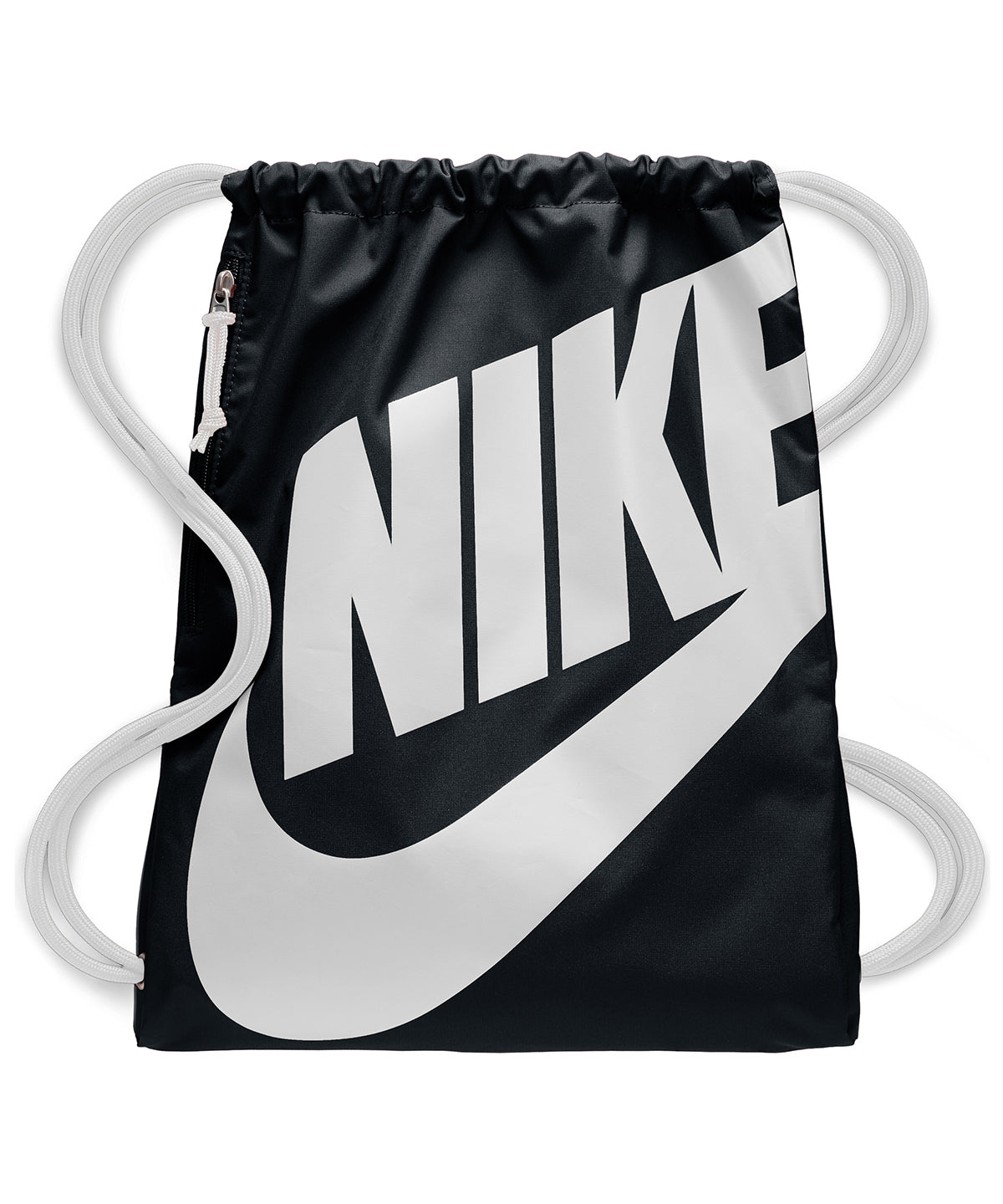 Tryck din logga på Väskor från Nike - Anpassa Nike arv gymsak i färgen Svart One Size för företag, föreningar och privatpersoner