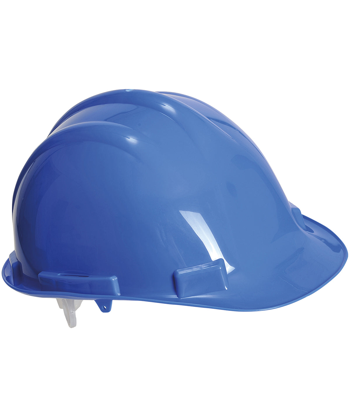 Tryck din logga på Hjälmar från Portwest - Anpassa Expertbase skyddshjälm i färgen Mellanblå One Size för företag, föreningar och privatpersoner