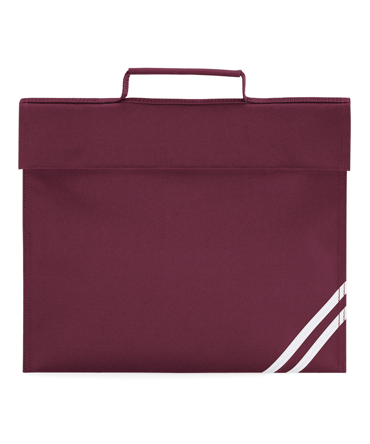 Tryck din logga på Väskor från Quadra - Anpassa Klassisk bokväska i färgen Burgundy One Size för företag, föreningar och privatpersoner