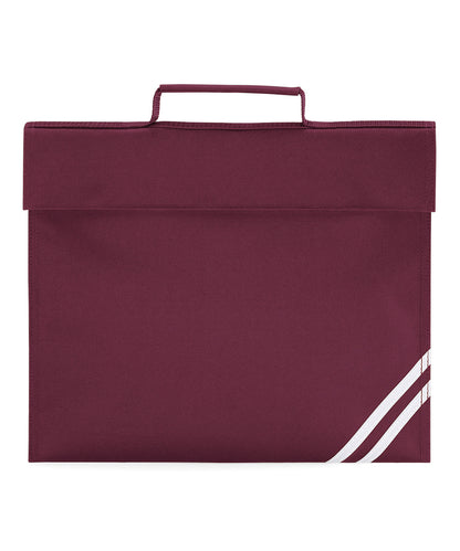 Tryck din logga på Väskor från Quadra - Anpassa Klassisk bokväska i färgen Burgundy One Size för företag, föreningar och privatpersoner