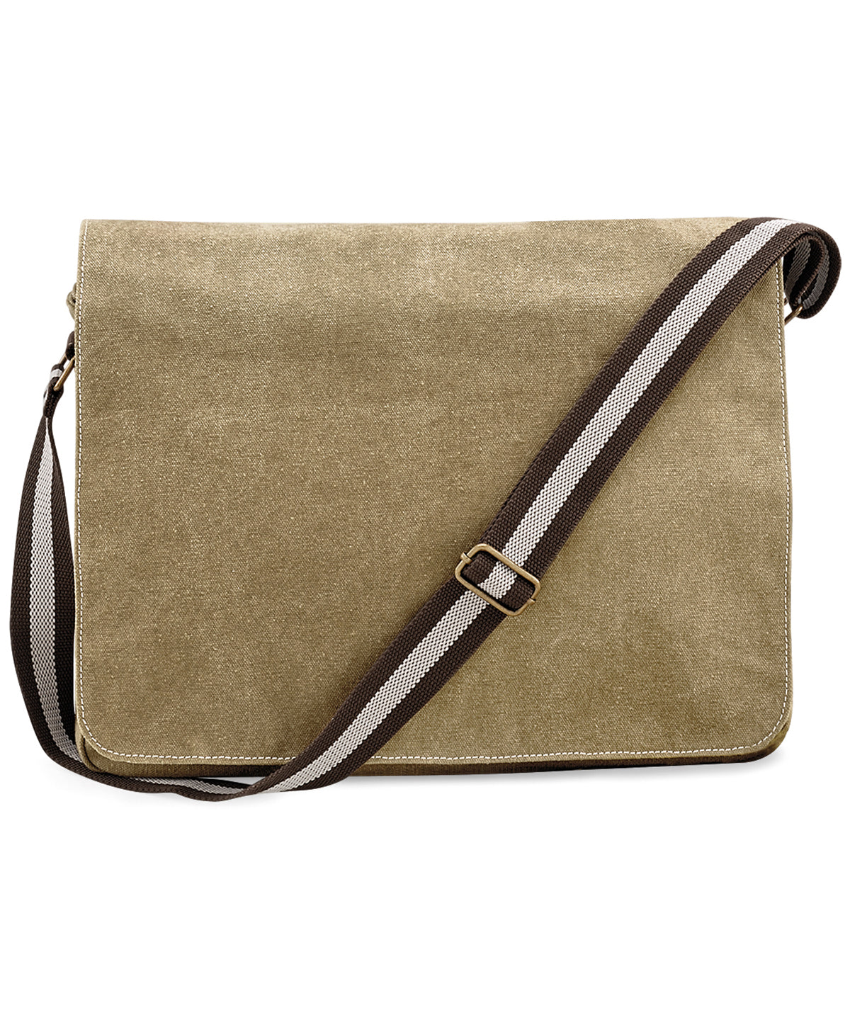 Tryck din logga på Väskor från Quadra - Anpassa Vintage expeditionsväska i canvas i färgen Beige One Size för företag, föreningar och privatpersoner