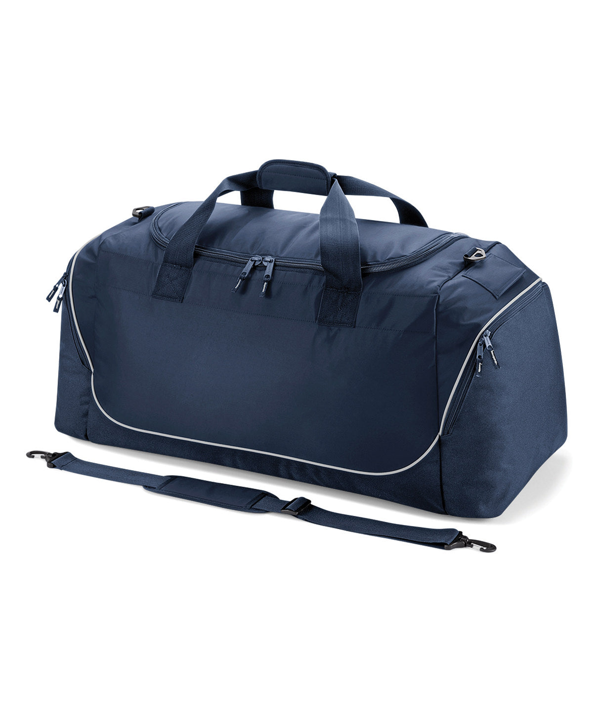 Tryck din logga på Väskor från Quadra - Anpassa Teamwear jumbo kit bag i färgen Marinblå One Size för företag, föreningar och privatpersoner