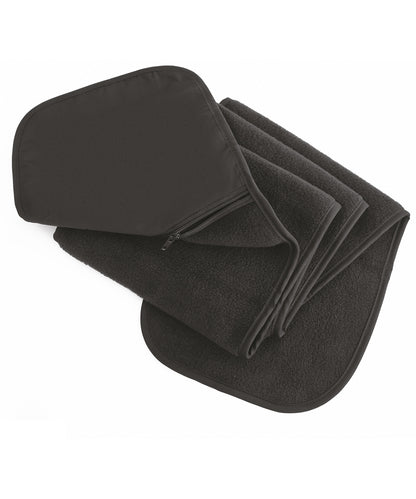Tryck din logga på Halsdukar från Result Winter Essentials - Anpassa Polartherm fleecehalsduk med dragkedjeficka i färgen Mörkgrå One Size för företag, föreningar och privatpersoner