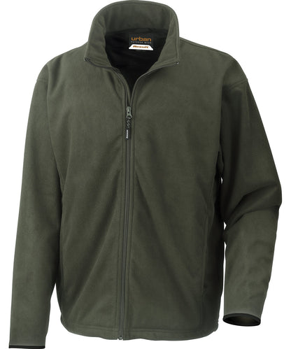 Tryck din logga på Fleece från Result Urban Outdoor - Anpassa Fleece som stoppar extrema klimat i färgen Oliv för företag, föreningar och privatpersoner