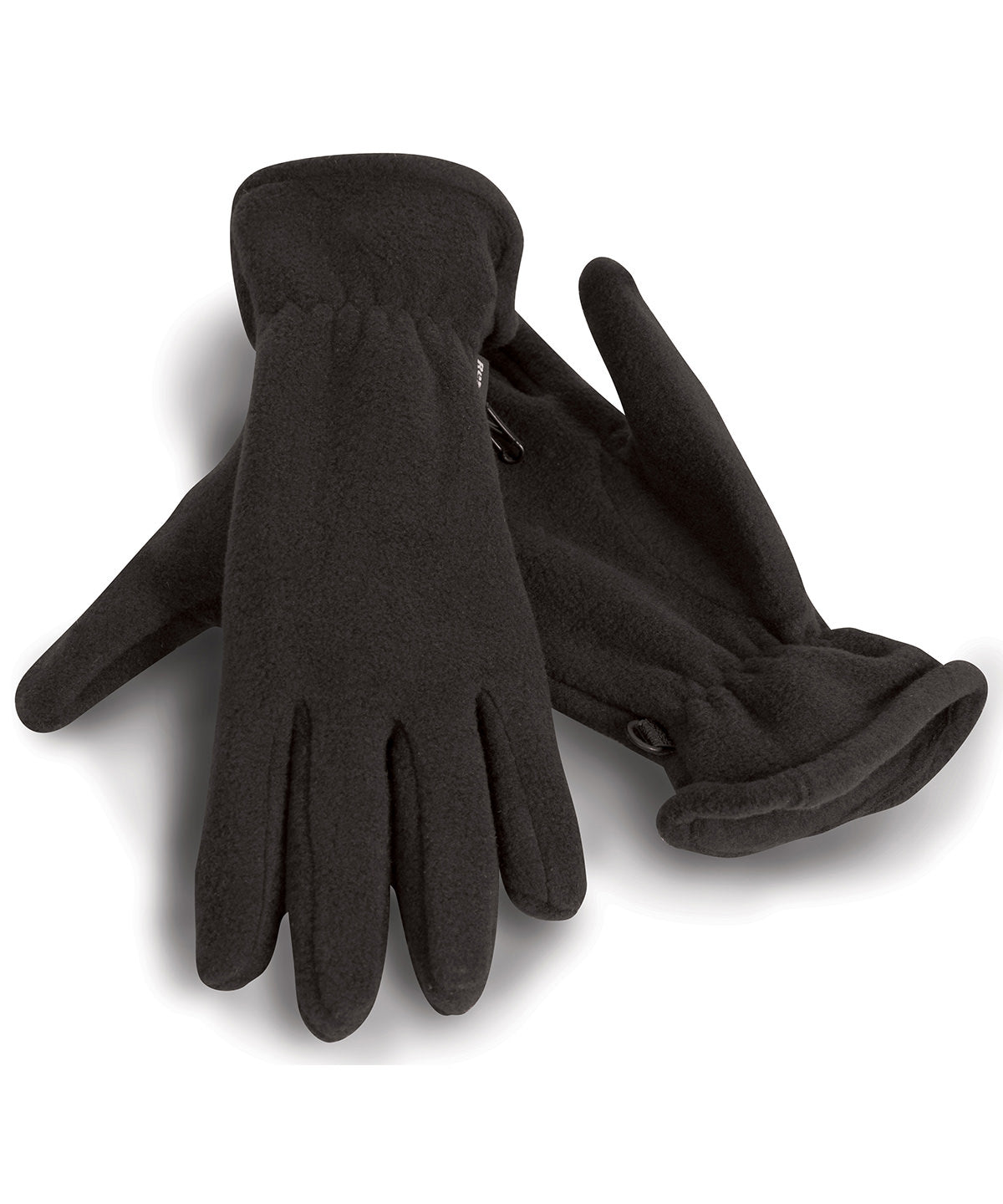 Tryck din logga på Handskar från Result Winter Essentials - Anpassa Polartherm handskar i färgen Svart för företag, föreningar och privatpersoner
