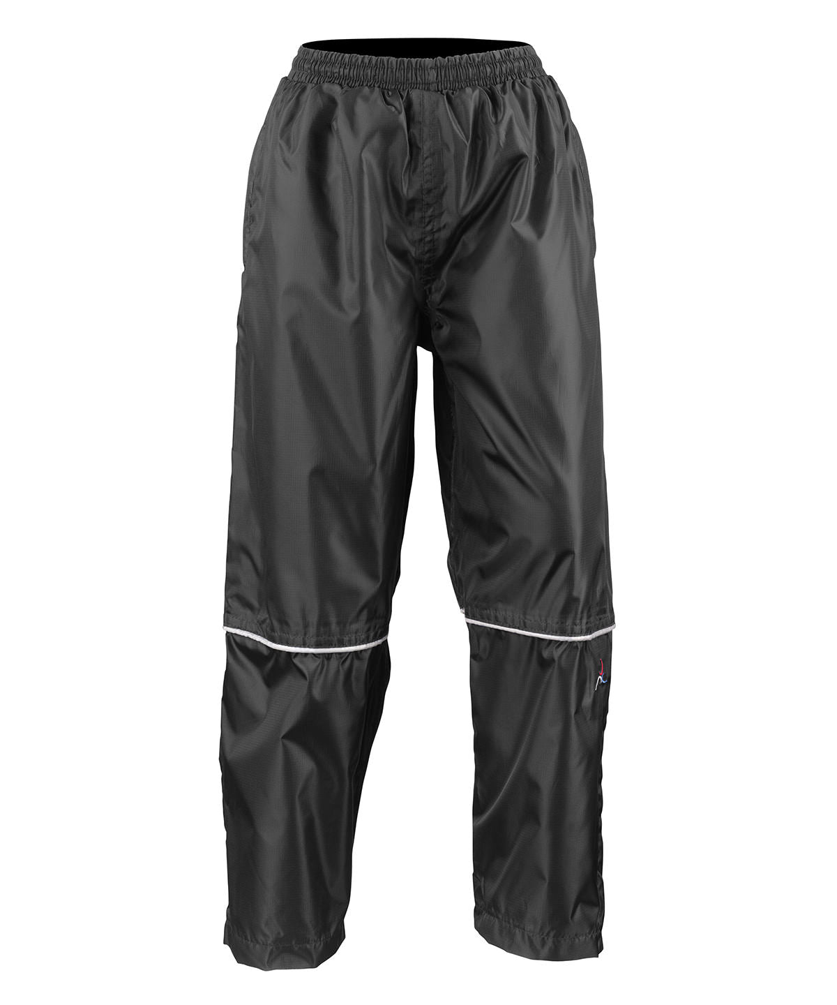Tryck din logga på Regndräkter från Result - Anpassa Vattentäta 2000 pro-coach byxor i färgen Svart för företag, föreningar och privatpersoner
