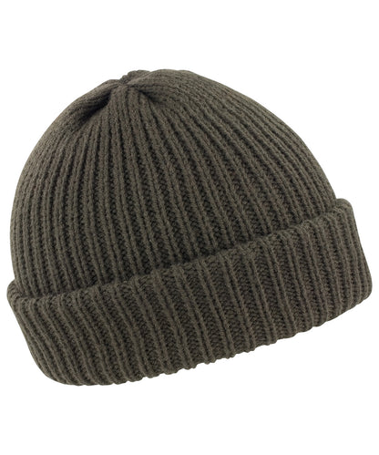 Tryck din logga på Mössor från Result Winter Essentials - Anpassa Whistler hatt i färgen Oliv One Size för företag, föreningar och privatpersoner