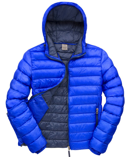 Tryck din logga på Jackor från Result Urban Outdoor - Anpassa Urban snow bird jacka med huva i färgen Royal för företag, föreningar och privatpersoner