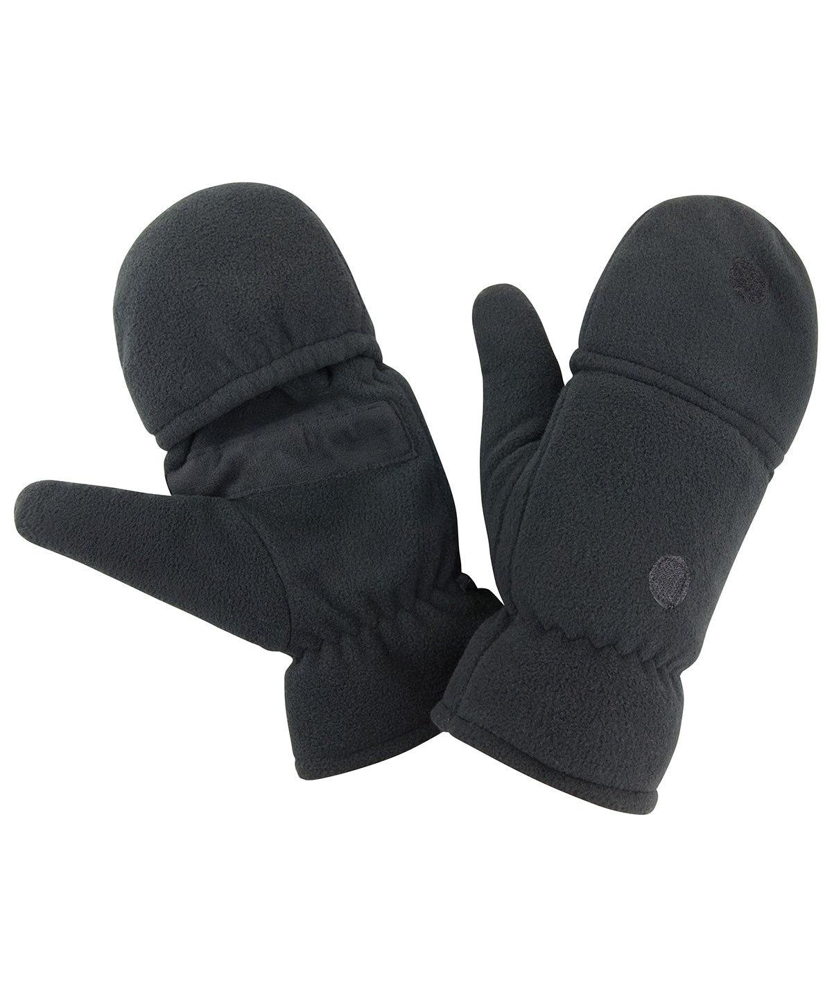 Tryck din logga på Handskar från Result Winter Essentials - Anpassa Palmgrip handske-mitt i färgen Svart för företag, föreningar och privatpersoner