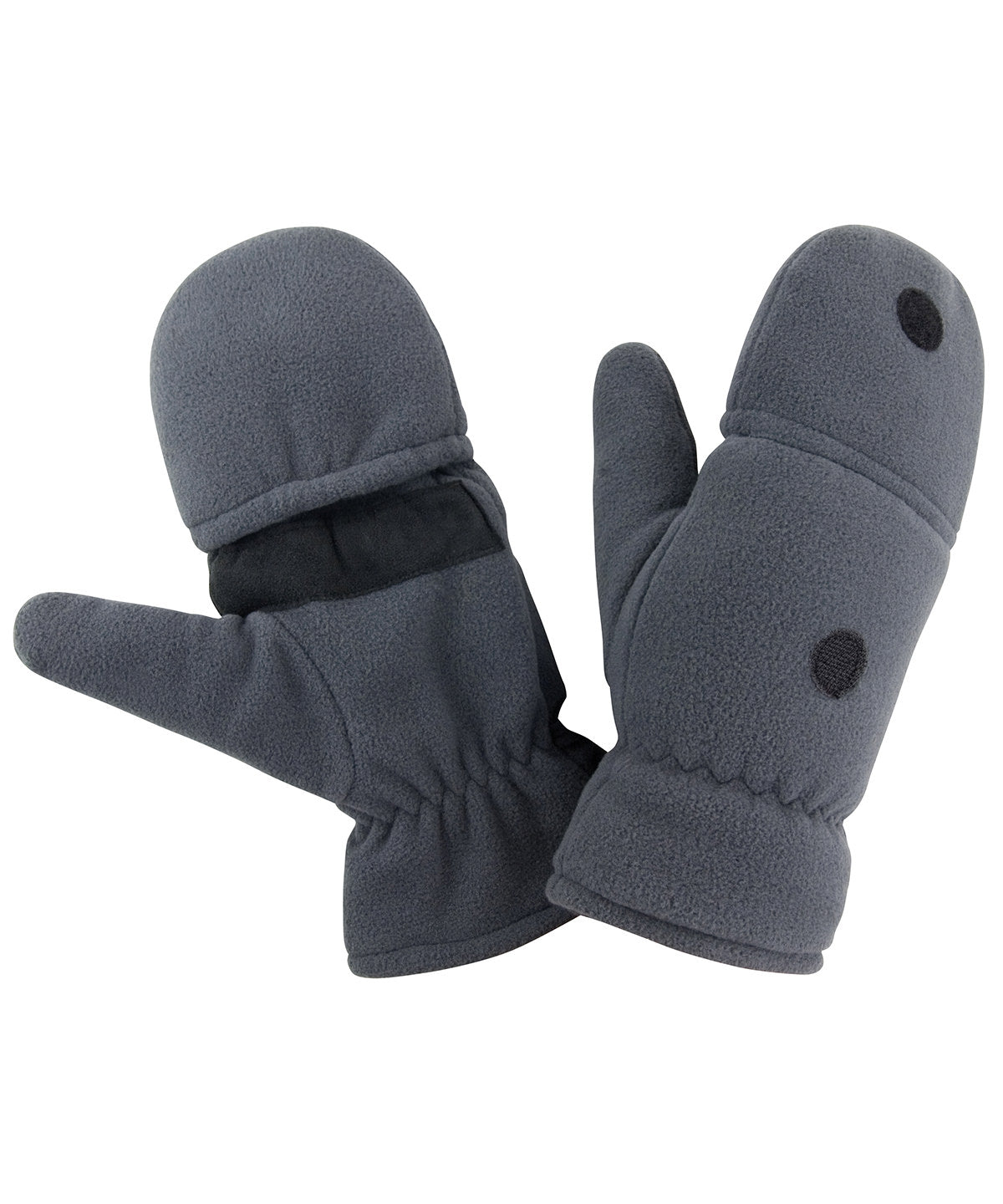 Tryck din logga på Handskar från Result Winter Essentials - Anpassa Palmgrip handske-mitt i färgen Mörkgrå för företag, föreningar och privatpersoner